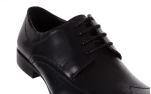 Półbuty -122 AT1350-1 Black, Czarny, Skóra naturalna | Bayla New