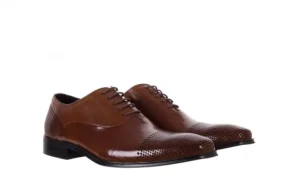 Półbuty -122 AT1328-1 Brown, Brąz, Skóra naturalna | Bayla Hot