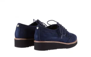 Półbuty -018 1661-X32 Navy, Granat, Skóra naturalna | Bayla Sale