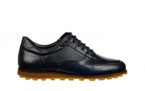 Półbuty A230-G56-SW4 Blue 104252, Granatowy, Skóra naturalna | Brooman Online