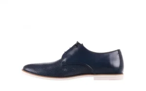 Półbuty D01-814-10 Blue, Granat, Skóra naturalna | Brooman Fashion