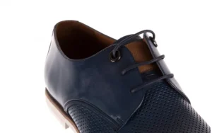 Półbuty D01-814-10 Blue, Granat, Skóra naturalna | Brooman Fashion