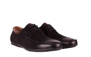 Półbuty 7769-12H642 Black 18, Czarny, Skóra naturalna | Brooman Fashion