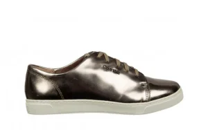 Półbuty Calvin Klein Hamilton Brass 098038, Złoty, Skóra naturalna | Bayla Sale