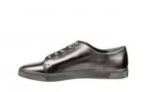 Półbuty Calvin Klein Hamilton Metallic Nappa Soft Steel, Srebrny, Skóra naturalna | Bayla Online