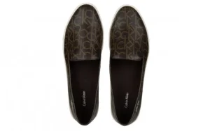 Półbuty Calvin Klein Hyacinth Iconogram Brown 098041, Skóra ekologiczna | Bayla Hot