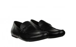 Półbuty Calvin Klein Saint Shiny Vacchetta Black, Czarny, Skóra naturalna | Bayla Hot