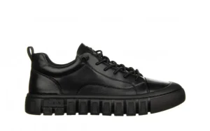 Półbuty Fabio Moretti 72661-1 Black 104220, Czarny, Skóra naturalna | John Doubare Sale