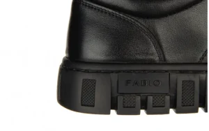 Półbuty Fabio Moretti 72661-1 Black 104220, Czarny, Skóra naturalna | John Doubare Sale