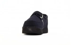 Półbuty Fancy Velcro Black, Czarny, Materiał | Rock Best