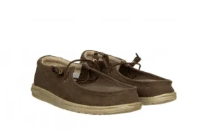 Półbuty Wally Wenge 003285, Brązowy, Materiał | HeyDude Online