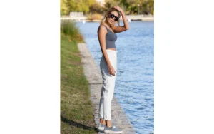 Półbuty Wendy Rise Chambray Abyss Blue 003220, Niebieski, Materiał | HeyDude Fashion