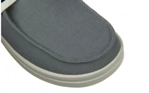 Półbuty Wendy Rise Chambray Abyss Blue 003220, Niebieski, Materiał | HeyDude Fashion