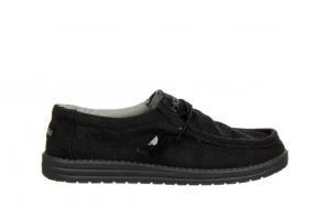 Półbuty Captain Standard Midnight 003274, Czarny, Materiał | Hodaki Discount