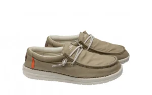 Półbuty Captain Worn Khadjibey 003273, Khaki, Materiał | Hodaki New