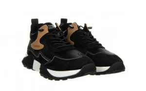 Półbuty 502 Black 104212, Czarny, Skóra naturalna | John Doubare Hot