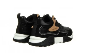 Półbuty 502 Black 104212, Czarny, Skóra naturalna | John Doubare Hot