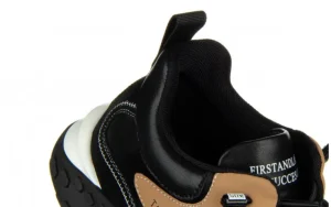 Półbuty 502 Black 104212, Czarny, Skóra naturalna | John Doubare Hot