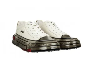 Półbuty 9699 White 104256, Biały, Skóra naturalna | John Doubare Outlet