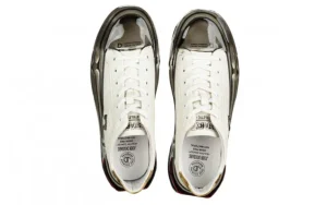 Półbuty 9699 White 104256, Biały, Skóra naturalna | John Doubare Outlet