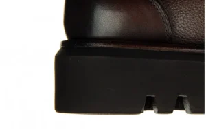 Półbuty B393-G1-SW5 Brown 104230, Brązowy, Skóra naturalna | John Doubare Sale