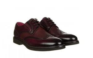 Półbuty D993-815-303 Red 104232, Brązowy, Skóra naturalna | John Doubare Best