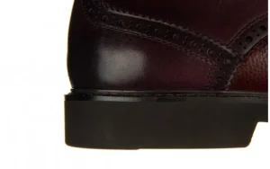 Półbuty D993-815-303 Red 104232, Brązowy, Skóra naturalna | John Doubare Best