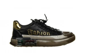 Półbuty KB9697 Black 104218, Czarny, Skóra naturalna | John Doubare New