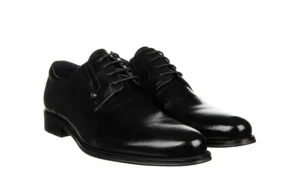 Półbuty QA526-C6-A78 Black 104238, Czarny, Skóra naturalna | John Doubare Discount