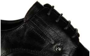 Półbuty QA526-C6-A78 Black 104238, Czarny, Skóra naturalna | John Doubare Discount