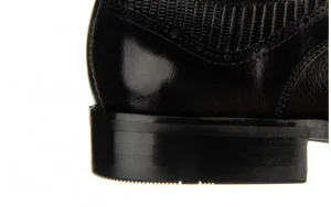 Półbuty QA527-C5-A78 Black 104210, Czarny, Skóra naturalna | John Doubare Online