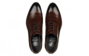 Półbuty QA526-C6-A77 Coffee 104237, Brązowy, Skóra naturalna | John Doubare Fashion