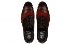 Półbuty QA520-C3-F273 Brown 104214, Brązowy, Skóra naturalna | John Doubare New