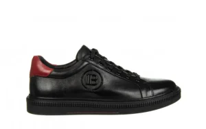 Półbuty QA530-23L-P742 Black 104239, Czarny, Skóra naturalna | John Doubare Outlet