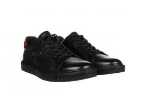 Półbuty QA530-23L-P742 Black 104239, Czarny, Skóra naturalna | John Doubare Outlet