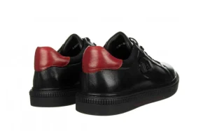 Półbuty QA530-23L-P742 Black 104239, Czarny, Skóra naturalna | John Doubare Outlet