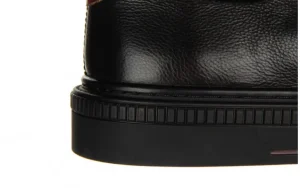 Półbuty QA530-23L-P742 Black 104239, Czarny, Skóra naturalna | John Doubare Outlet