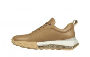 Półbuty QA5584-W15-E1133 Apricot 104247, Beżowy, Skóra naturalna | John Doubare Outlet