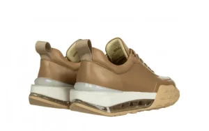 Półbuty QA5584-W15-E1133 Apricot 104247, Beżowy, Skóra naturalna | John Doubare Outlet