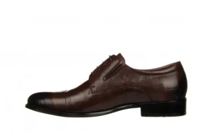 Półbuty Y66701-433 Brown 104227, Brązowy, Skóra naturalna | John Doubare Fashion