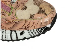 Półbuty Burton 1123 Poudre 202030, Różowy, Skóra naturalna | Laura Vita Online