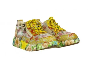 Półbuty Nikito 62 Citron 202037, Żółty, Skóra naturalna | Laura Vita Clearance