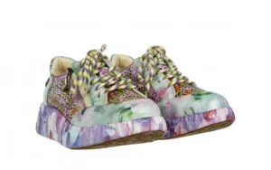 Półbuty Nikito 57 Lilas 202034, Fioletowy, Skóra naturalna | Laura Vita Hot