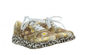 Półbuty Nikito 52 Or 202033, Złoty, Skóra naturalna | Laura Vita Clearance