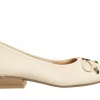 Półbuty E40301 Beige 514246, Beżowy, Skóra naturalna | Loretta Vitale Fashion