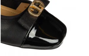 Półbuty E40304A Black 514248, Czarny, Skóra naturalna | Loretta Vitale Sale