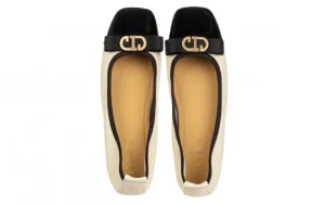 Półbuty E40304B Beige 514249, Beżowy, Skóra naturalna | Loretta Vitale New