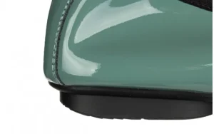 Półbuty E40303B Blue 514257, Zielony, Skóra lakierowana | Loretta Vitale New