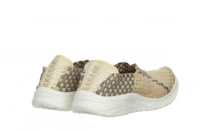 Półbuty Brooklyn Beige Grey Silver 032928, Beżowy, Materiał | Rock Fashion