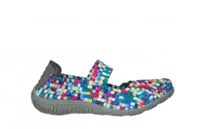 Półbuty Cape Town Blue Purple Smoke 22 032875, Wielokolorowy, Materiał | Rock Best